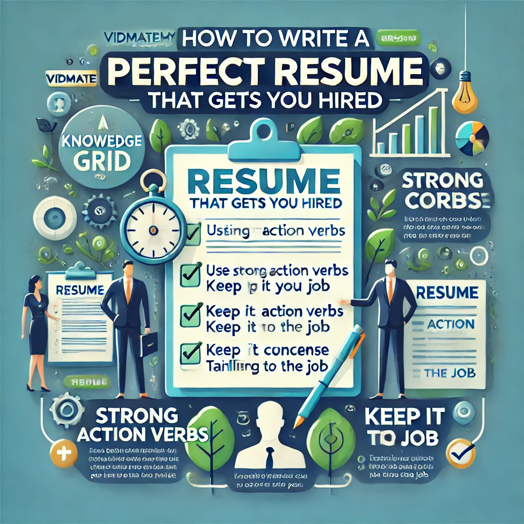 How to Write a Perfect Resume That Gets You Hired
