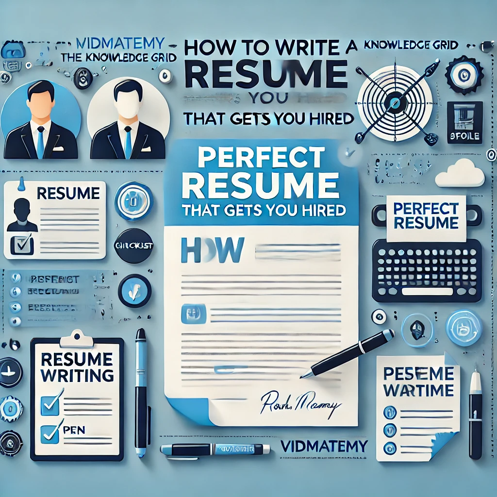 How to Write a Perfect Resume That Gets You Hired