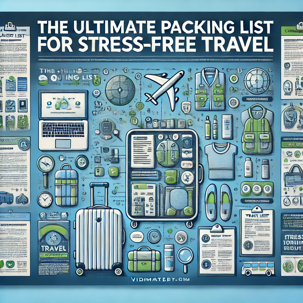 The Ultimate Packing List for Stress-Free Travel