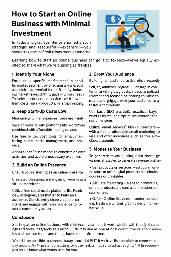 Online Business